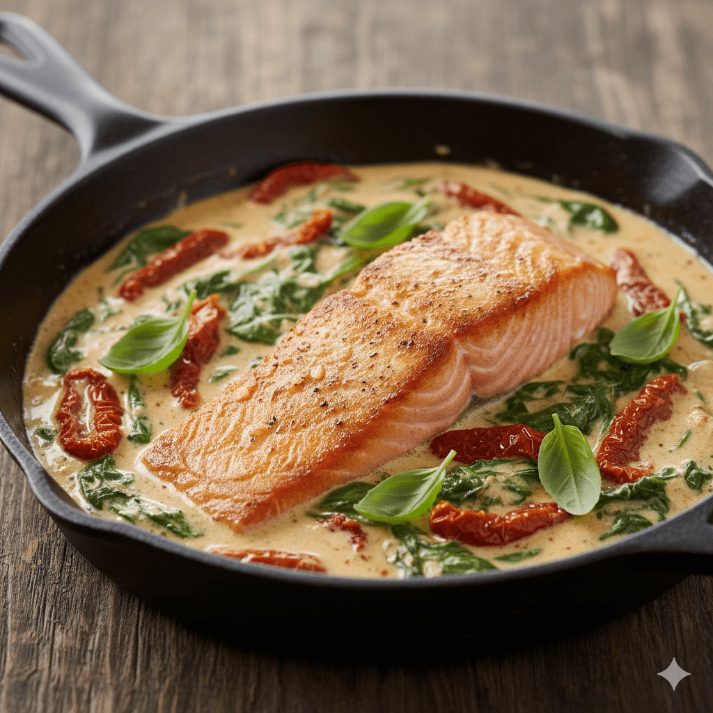 Creamy Tuscan Salmon