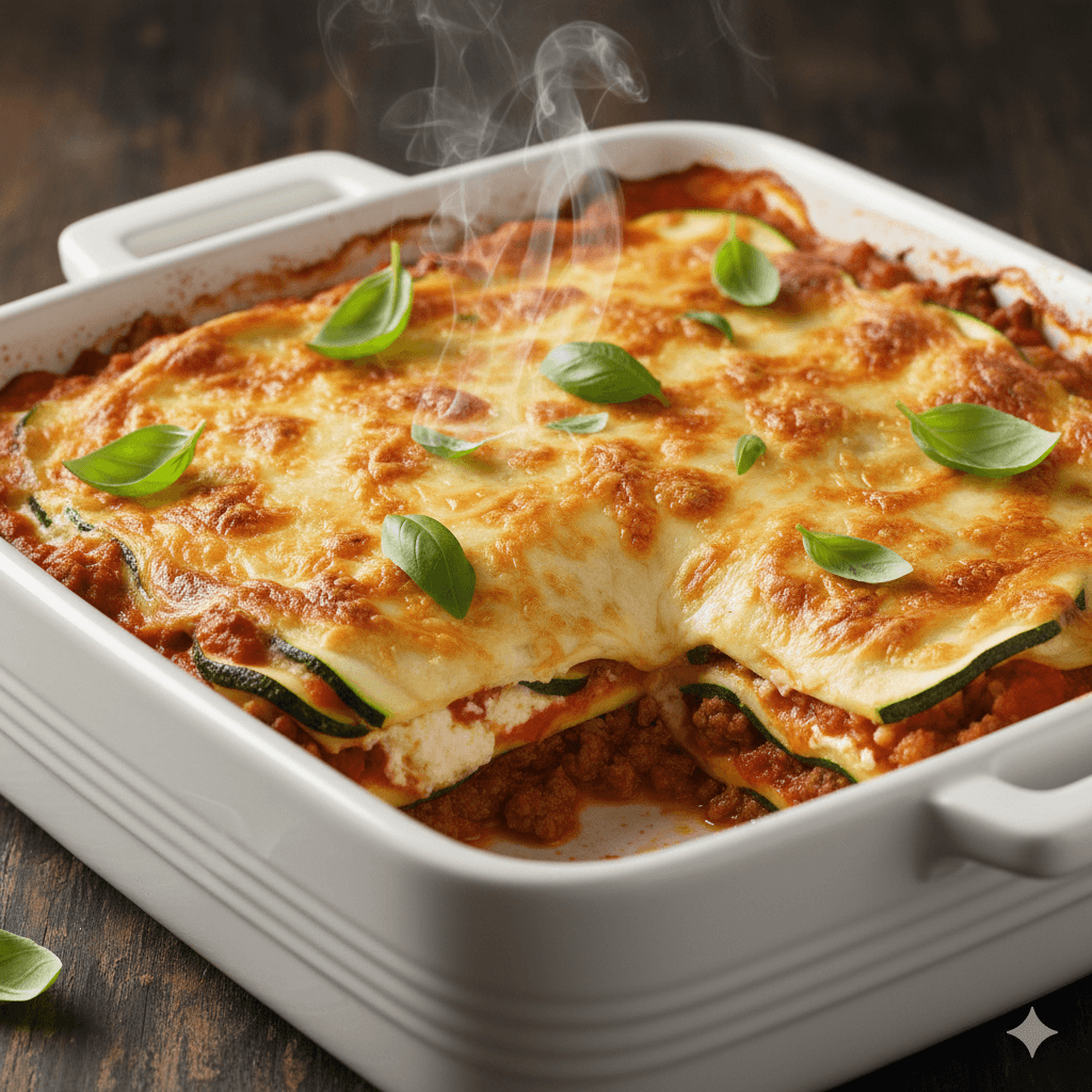 Keto Zucchini Lasagna